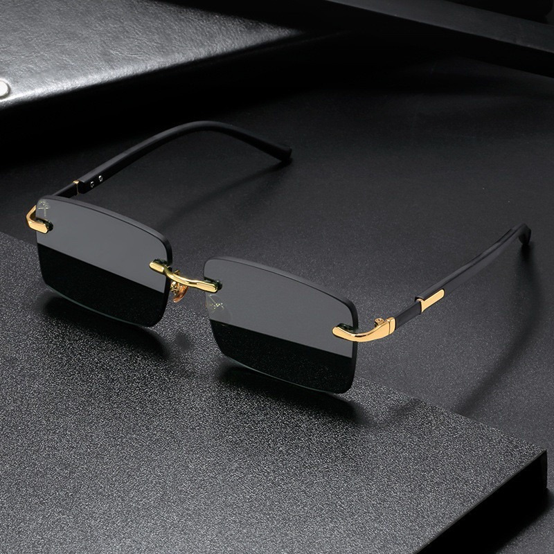 Designer Sunglasses - Occhiali da Sole Retrò da Uomo,