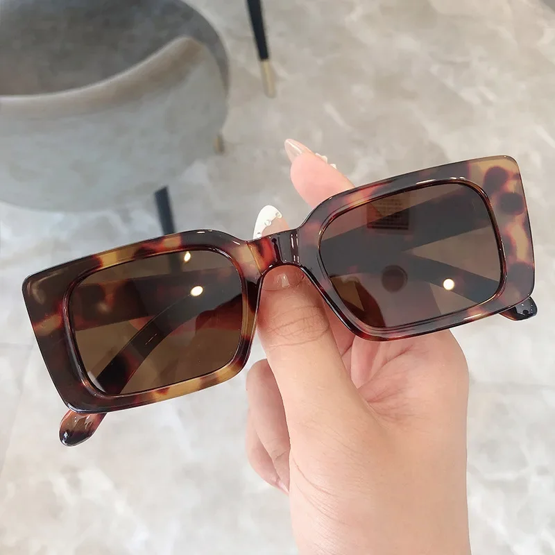 Sunglasses Uv400 - Nuovi Occhiali da Sole Rettangolari Piccoli
