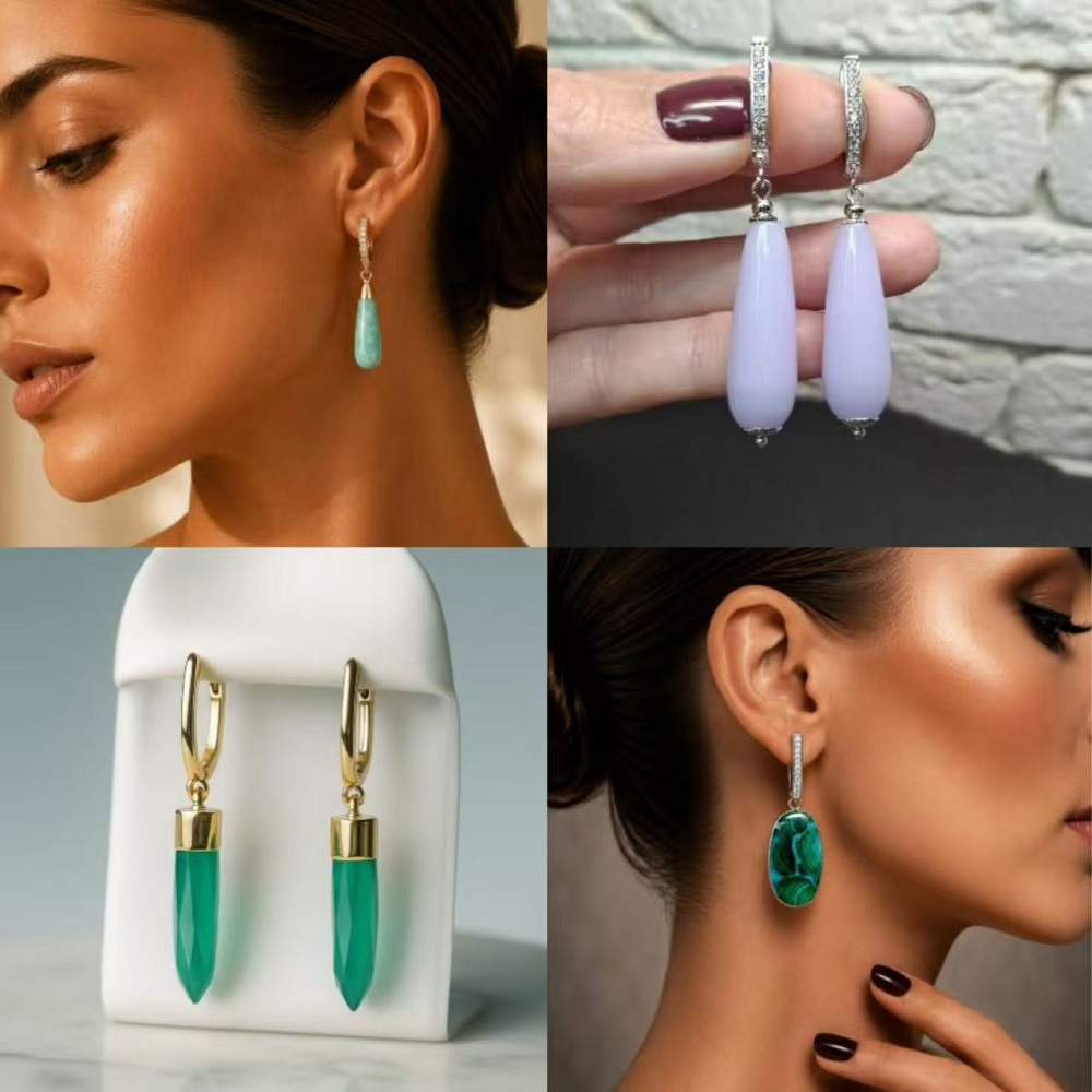 YANASI NUOVI Ganci per Orecchi - Gold Plated Jewelry recensione e prezzo