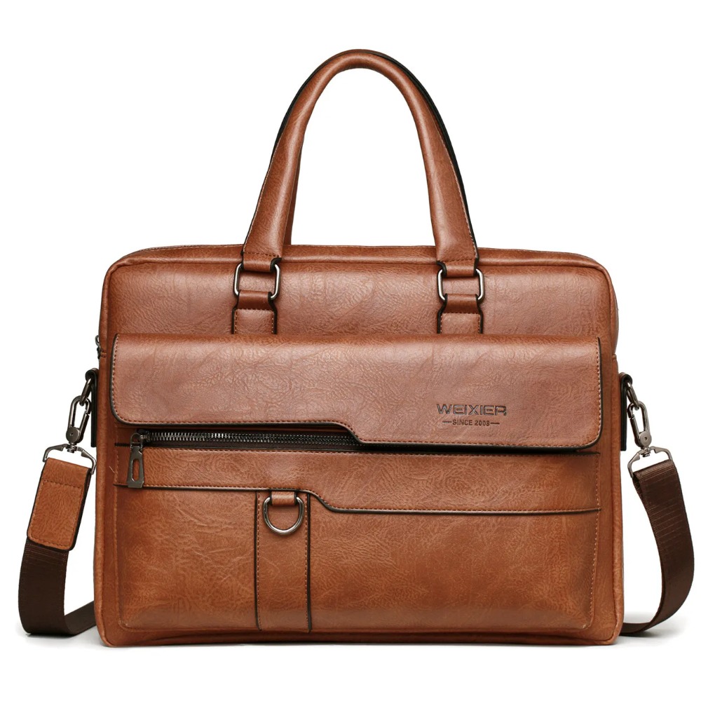 Borsa da lavoro in pelle PU da - Leather Briefcase recensione e prezzo