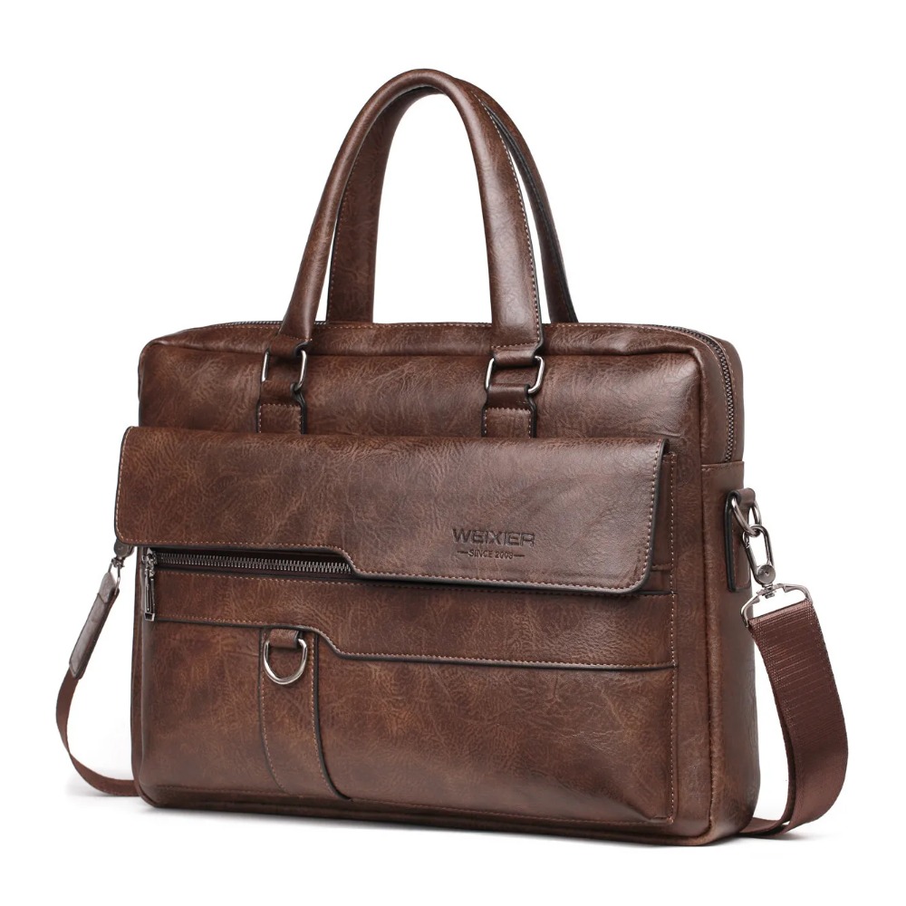 Borsa da lavoro in pelle PU da - Leather Briefcase recensione e prezzo
