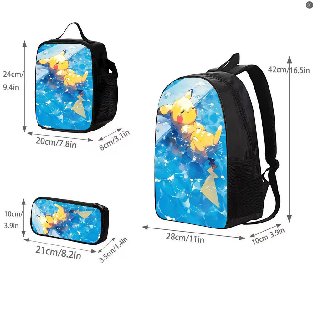 Borsa per bambini, Pokémon, Pi - Travel Luggage Set recensione e prezzo