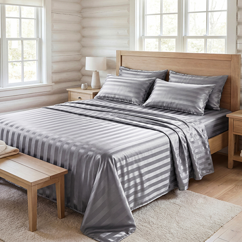 Set di Lenzuola in Raso a Righ - Silk Pillowcase recensione e prezzo